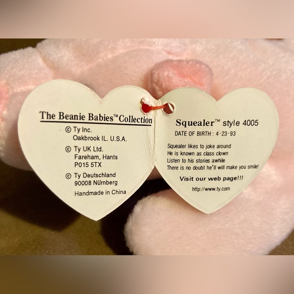 Ty “Squealer” beanie & “Oink” buddy set - Picture 7 of 10